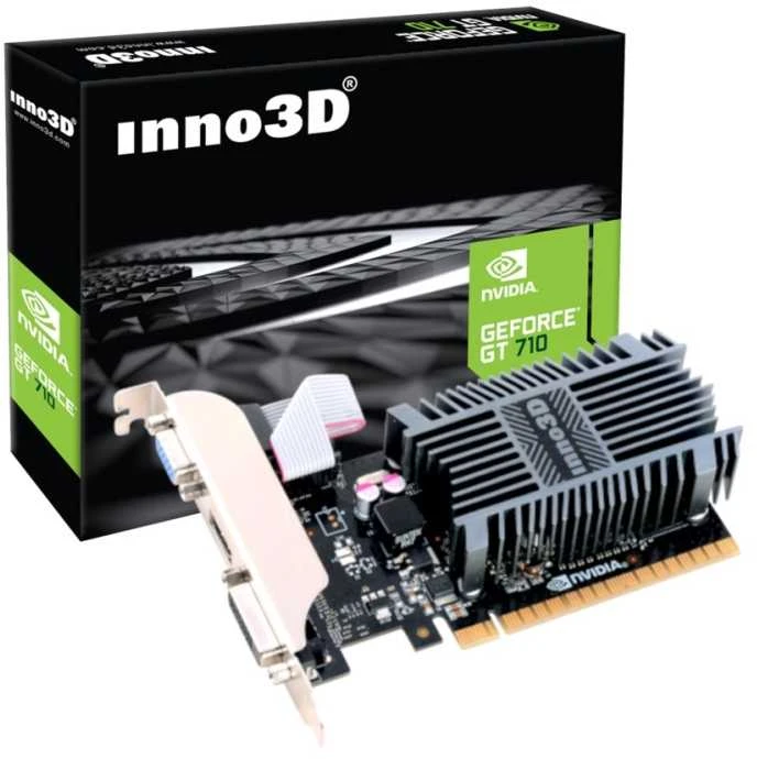 Vaizdo Plokštė - Inno3D GeForce GT 710 2 GB GDDR3