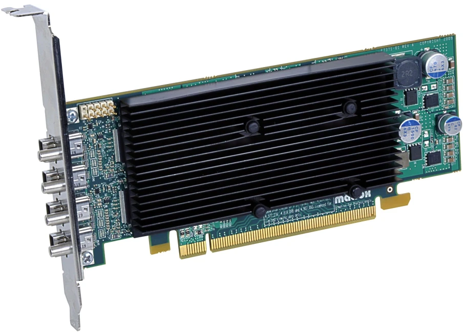 Grafikos plokštė Matrox M9148 LP 1GB PCIe x16 Quad-Head Mini DisplayPort