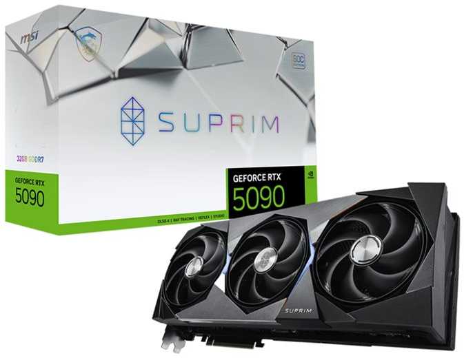 Vaizdo plokštė MSI GeForce RTX™ 5090 32G SUPRIM SOC
