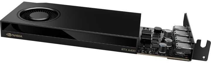 Vaizdo plokštė Grafikos plokštė NVIDIA Quadro RTX A400 Low Profile 4GB GDDR6