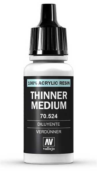 Vallejo VALLEJO Lakier Nr200 Thinner 17ml - 70524