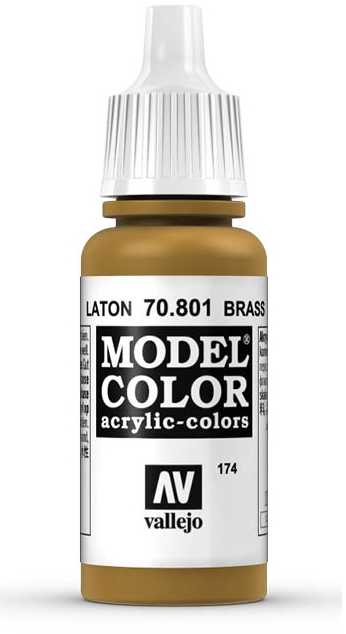 Vallejo Farba Nr174 Brass Mettalic 17ml (70801)