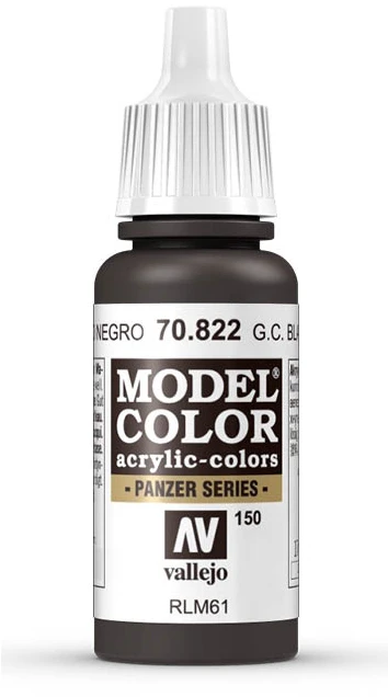 Vallejo VALLEJO Farba Nr150 German Juodas 17ml - 70822