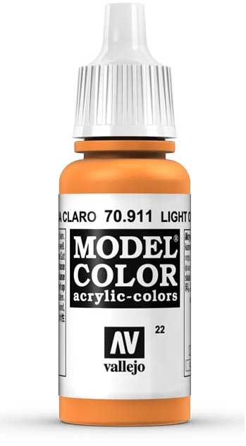 Vallejo Farba Nr22 Light Oranžinis 17ml - 70911