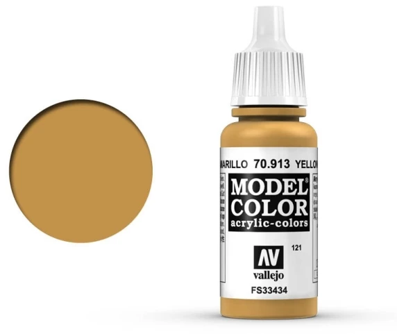 Vallejo VALLEJO Farba Nr121 Geltona Ocher 17ml - 70913