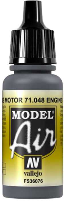 Vallejo Vallejo Model Air Engine Gray 71.048 universalus