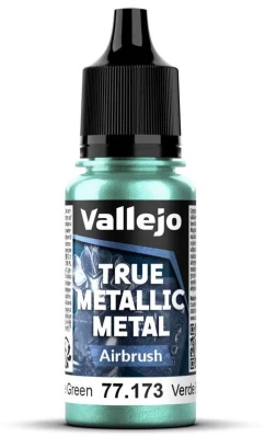 Vallejo Materiały modelarskie True Metallic Metal Airbrush Beetle Žalias (2028595)