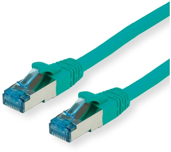 Value Vertė VERTĖ – Patch – Kabelis – RJ- 45 (M) iki RJ- 45 (M) – 5 m – SFTP, PiMF – CAT 6a – be halogenų, formos, be Haken, ant žemės – žalias (1945 99 21)