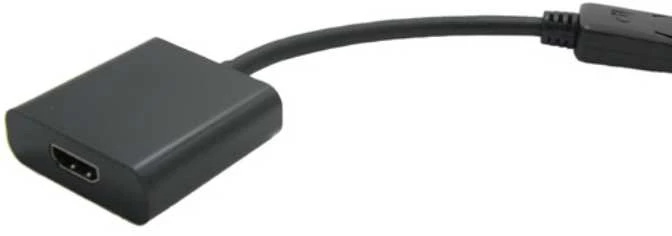 Value DP į HDMI adapteris, juodas