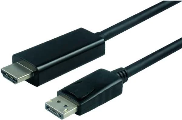 Kabelis Value DisplayPort - HDMI 1m juoda (11.99.5785)