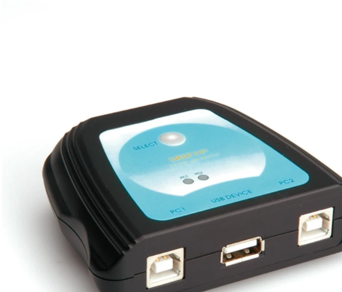 Value Vertės jungiklis Spausdintuvo jungiklis 2.0 USB rankinis 2 prievadų (14.99.5032)