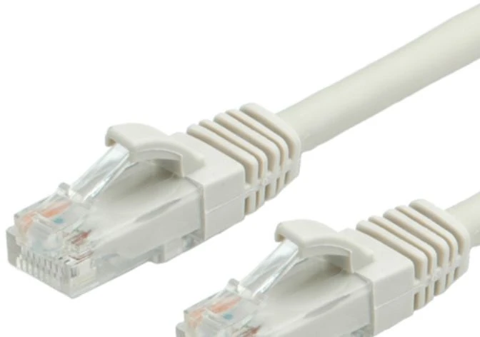 VALUE – tinklo kabelis – RJ-45 (M) į RJ-45 (M) – 5 m – UTP – CAT 6a – formuotas – pilka (21.99.0875)