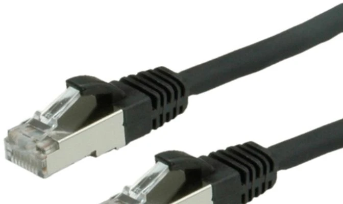 Value PatchCord , S FTP, Kat6, LSOH, 2m, juoda (21.99.1245)