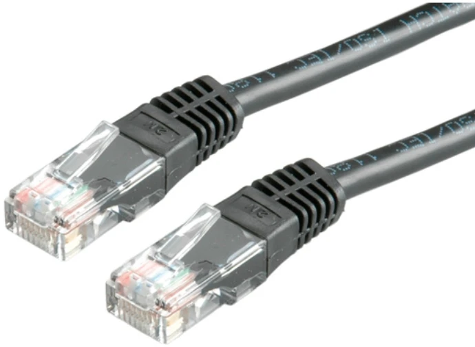 VALUE Kabelis krosowy PatchCord UTP Kat.6 10m juoda