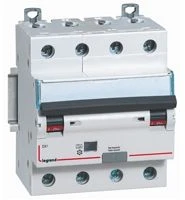 Legrand Liekamosios srovės pertraukiklis 4P 16A C 0,03A tipas A P314 DX3 (411234)