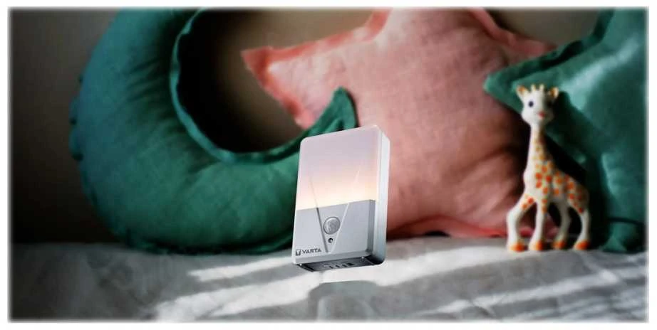 Sieninis šviestuvas Varta Motion Sensor Night Light 16624 sieninis-naktinis žibintas su judesio jutikliais