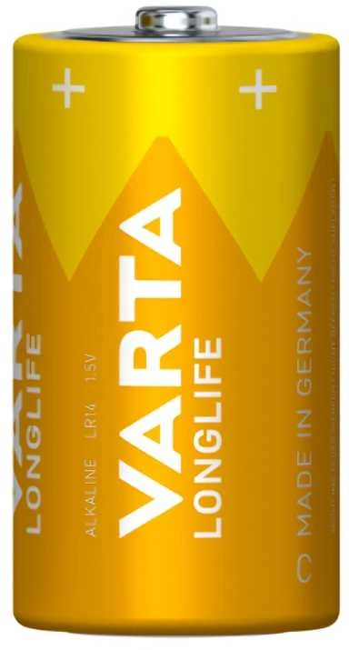 Varta C tipo šarminė baterija, priekinis vaizdas