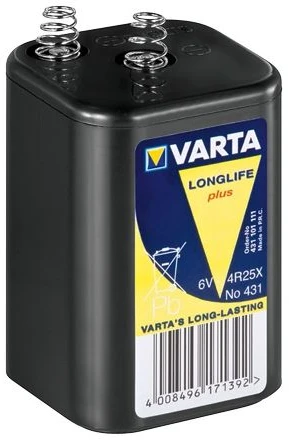 Varta 6V 4R25X 8500mAh Cinko-Chlorido baterija 431
