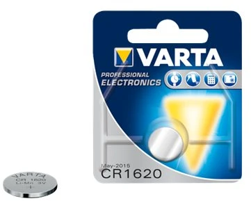 Varta Electronics CR1620 3V 70mAh elementas 6620, 1 vnt.