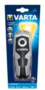 Varta Dynamo Light LED Rankinis žibintuvėlis Juoda, Pilka