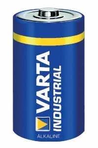 Varta Industrial D baterija mėlynu korpusu