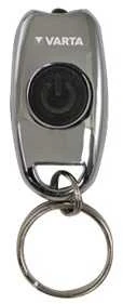 Varta L.E.D. METAL KEY CHAIN LIGHT Raktų grandinėlė su žibintuvėliu Chromas LED
