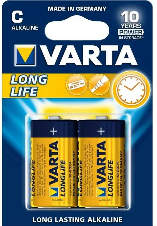 VARTA Longlife C lizdinė plokštelė 2