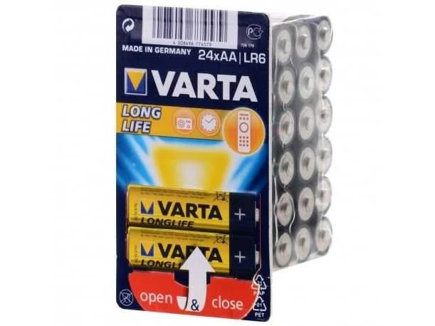Varta Longlife AA 24 vnt. pakuotė