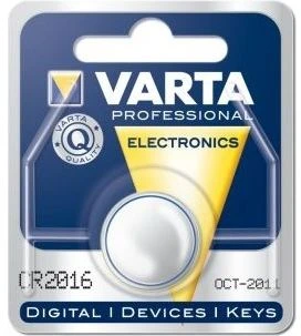 VARTA elektroninė ličio baterija 3 V, 170 mAh, CR2025 Ø20 mm, aukštis 2,5 mm
