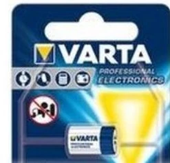 Varta V11A, vienkartinė baterija, šarminė, 6 V, 1 vnt., 38 mAh, mėlyna, sidabrinė
