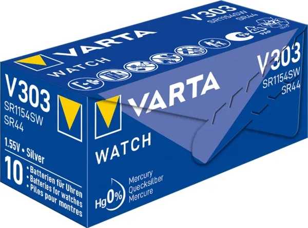 Varta Watch Baterija SR44 laikrodžiams 160mAh 1 vnt.