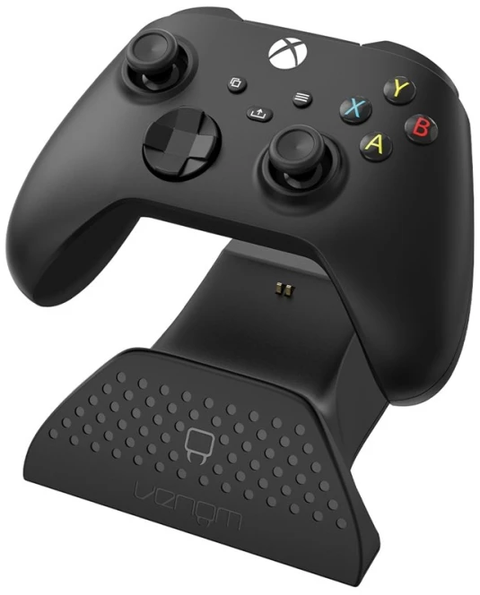 Venom įkrovimo stotelė su įkraunamu akumuliatorių bloku, juoda, skirta XBOX Series X/S