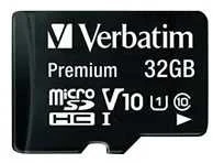 Micro SDHC atminties kortelė Verbatim 32GB, su adapteriu / V44083