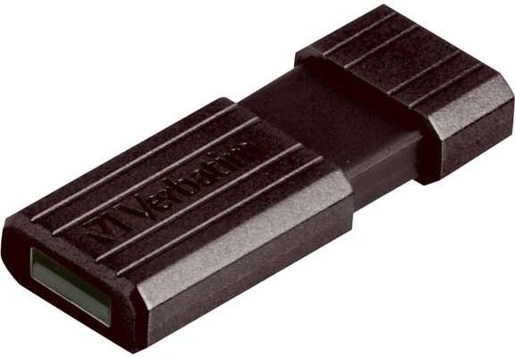 Verbatim PinStripe USB atmintukas 64 GB USB A tipo 2.0 Juoda