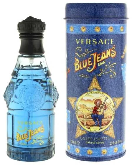 Kvepalai vyrams Versace Blue Jeans EDT, 75 ml