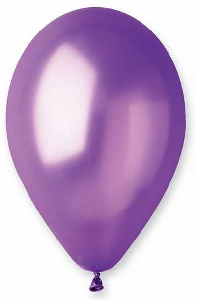 Viborg Ballon As GoDan balionai 30 cm, metaliniai violetiniai