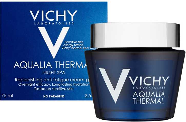 "Vichy Aqualia Thermal Night Spa" naktinis kremas 75ml