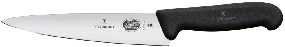 Virtuvinis peilis Victorinox Fibrox 5.2003.19 juodas 19cm