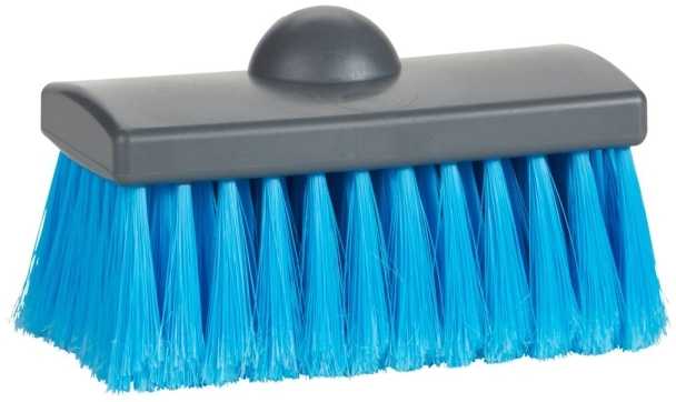 Vikan with water flow, Vikan, mėlynas, PP, 15 cm, soft, slotted