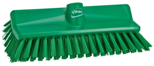 Vikan Šepetys „Combi Hi-Low“ 24,5 cm, vidutinio žaliumo, 1 vnt.