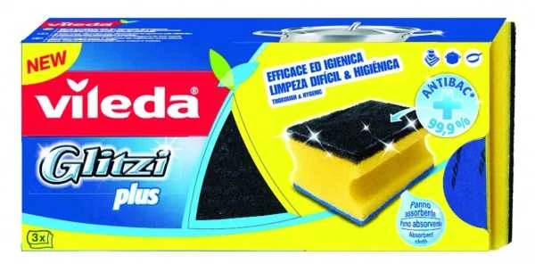 Kempinė Vileda Glitzi Plus, 3 vnt.
