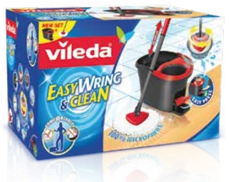 Grindų plovimo rinkinys Vileda Easy Wring & Clean