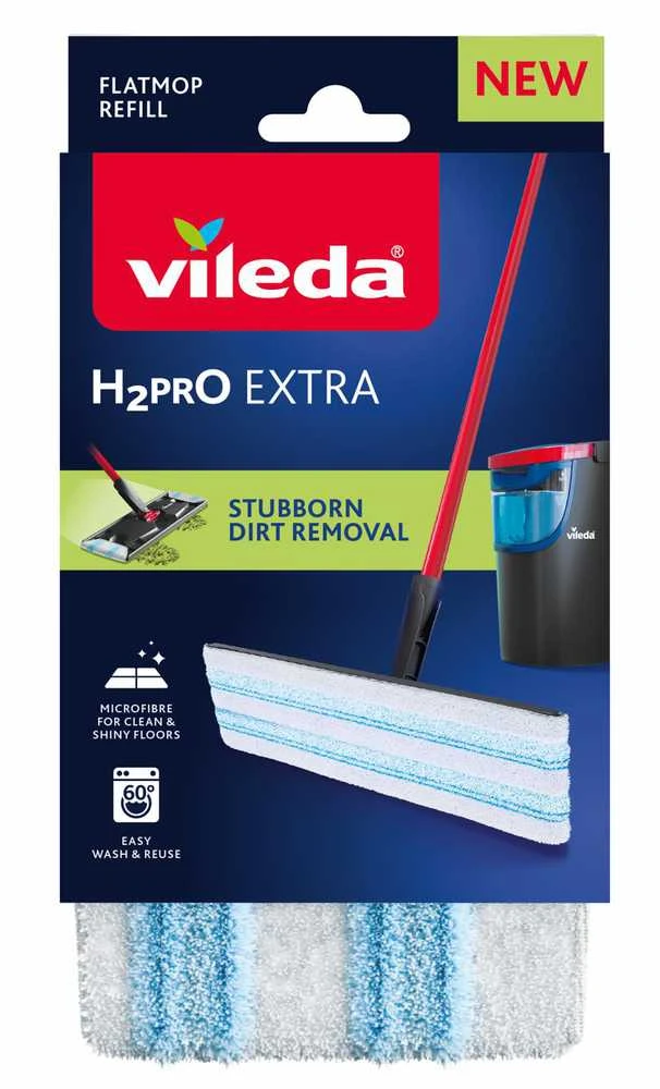 Refill for Vileda H2prO flat mop