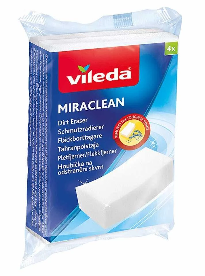 Vileda Miraclean Magic kempinė, 4 vnt. pakuotė