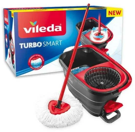 Grindų valymo rinkinys Vileda Turbo Smart