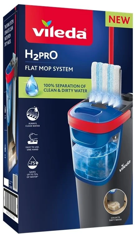 Grindų plovimo rinkinys Vileda H2prO