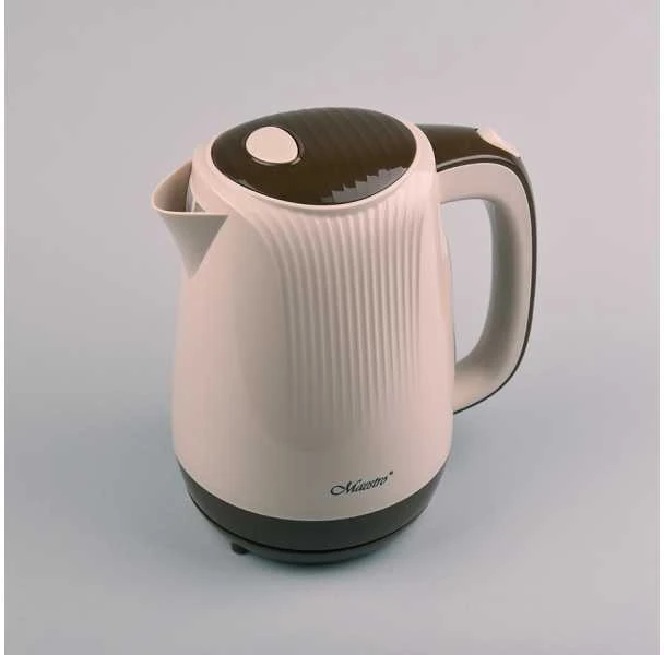 Feel-Maestro MR042 beige elektrinis virdulys 1,7 L rusvai gelsvas, Brown 2200 W