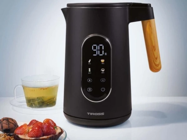 Virdulys elektrinis skaitmeninis metalinis 1,7 L TIROSS TS2706