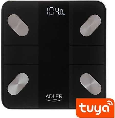 Virtuvinės svarstyklės Smart waga vonios ADLER AD 8186w