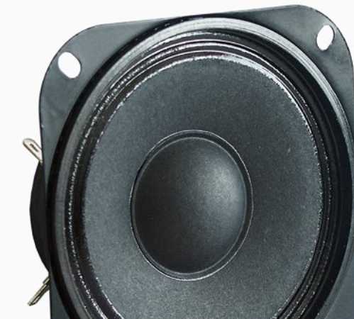 VISATON VS-M10/8 - 80 W - 100 W - 8 ? - 450 - 13000 Hz - Juodas - 102 mm